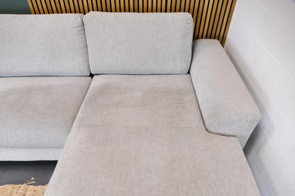 Refurbished Kleine Chaise Longue Beige