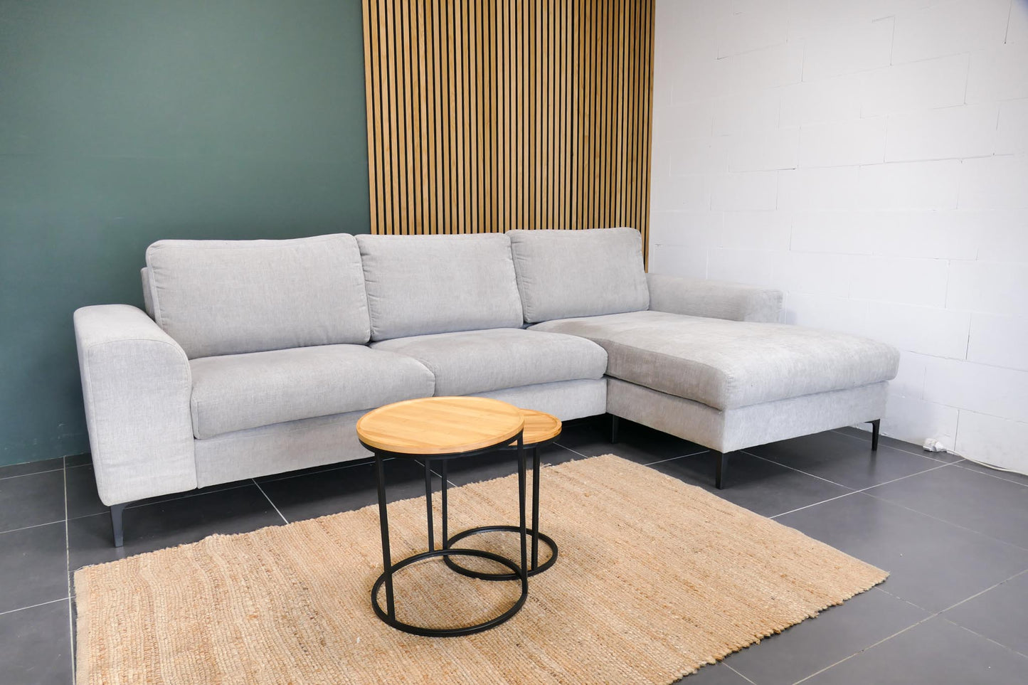 Refurbished Kleine Chaise Longue Beige