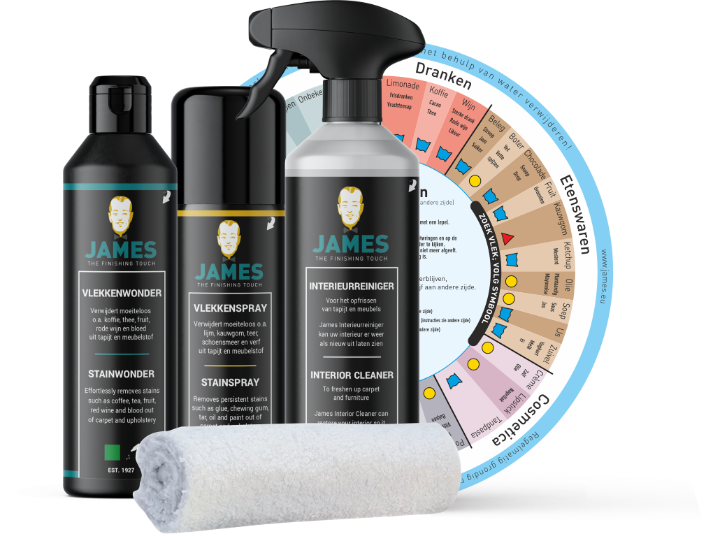 James Starterset | Reinigingsset voor stoel en bank